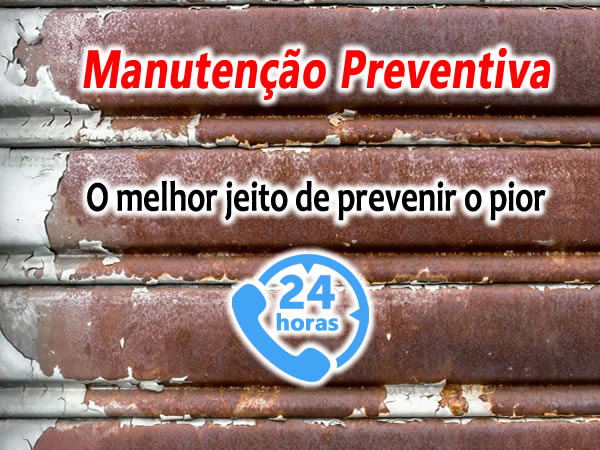 Consertos e manutenção de Portas de Aço de enrolar na Zona Leste, Zona Sul, Zona Norte, Centro de São Paulo.